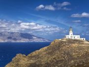 Lighthouse and Panagia Tourliani Monastery